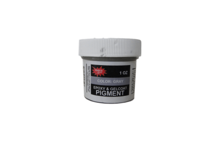 Gelcoat Pigment | Epoxy Pigment 1oz Gray