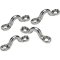 Stainless Steel Eye Straps 3/8" 4 pack