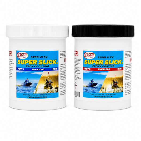 Super Slick 9XN2000 Epoxy Bottom Coating Quart Kit