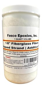1/8" Chopped Strand Fiberglass Quart