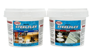 FASCO 9X STEEL-FLEX EPOXY COATING Gallon Kit WHITE
