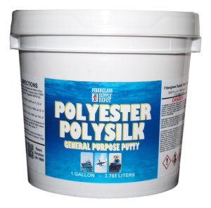 POLY SILK POLYESTER PUTTY Gallon