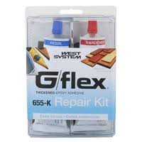 West System G - Flex 655-K Epoxy Adhesive Repair Kit