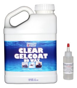Gelcoat Clear No Wax Gallon