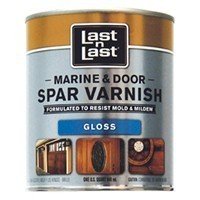 LAST N LAST MARINE & DOOR SPAR VARNISH, CLEAR HIGH GLOSS