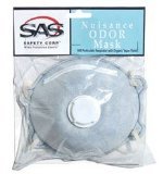 SAS Safety 8712-50 N95 Rated Dust / Chemical Odor Respirator with Exhalation Valve - Single 