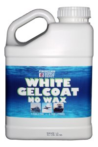 GELCOAT WHITE NO WAX GALLON