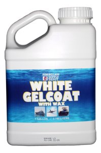 GELCOAT WHITE WITH WAX Gallon