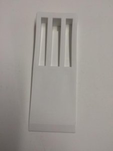 Mold Release Wedges 4" White Econo Wedge 1 1/2" W x 4" L