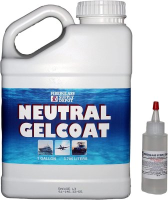 Neutral Gelcoat No Wax Gallon