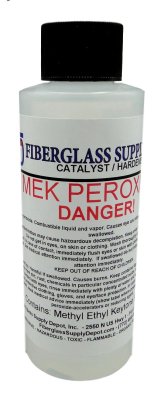 METHYL ETHYL KETONE PEROXIDE 4oz Clear
