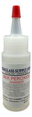 METHYL ETHYL KETONE PEROXIDE 30cc Clear