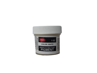 Gelcoat Pigment | Epoxy Pigment 1oz white
