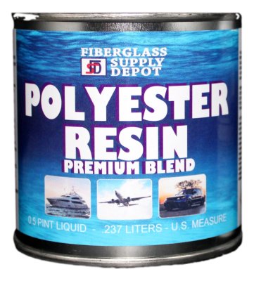 Premium Polyester Resin Half-Pint
