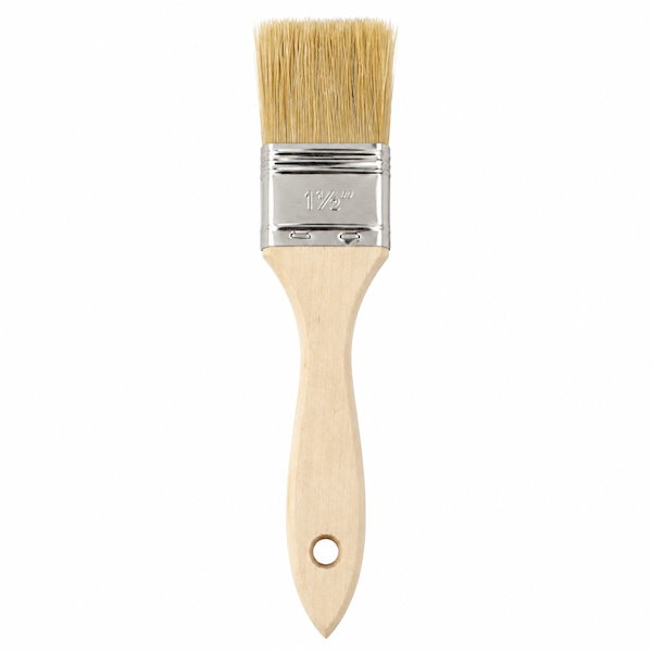1-1/2" Double-Thick Natural Bristle Chip Brush – 5/8" Thick
