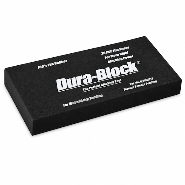 DURABLOCK Scruff Block  1/2"H x 2-1/2"W x 5-3/8"L