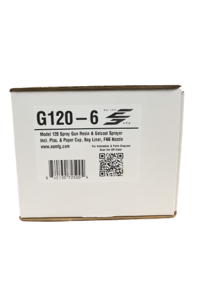 G120-6 Gel Coat Resin Cup Gun