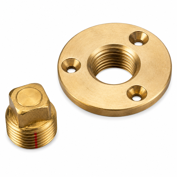 Brass Garboard Drain Plug
