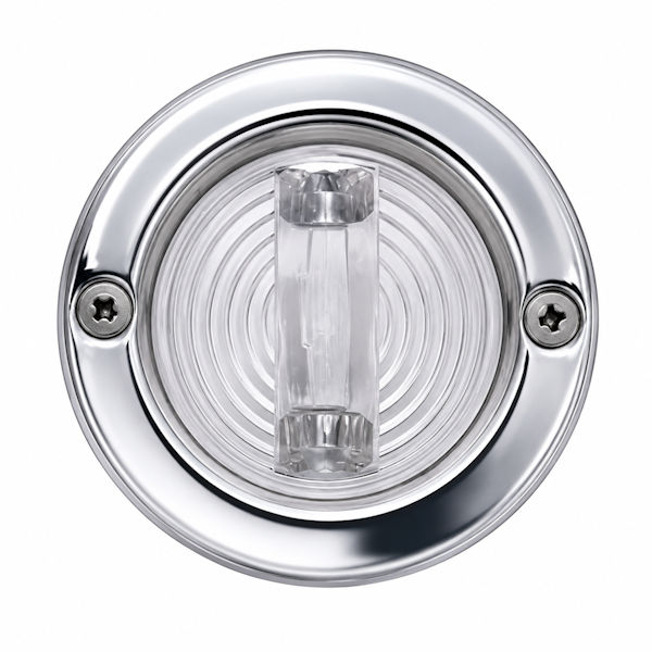 Transom Light Round Polished Stainless Steel For Marine Use