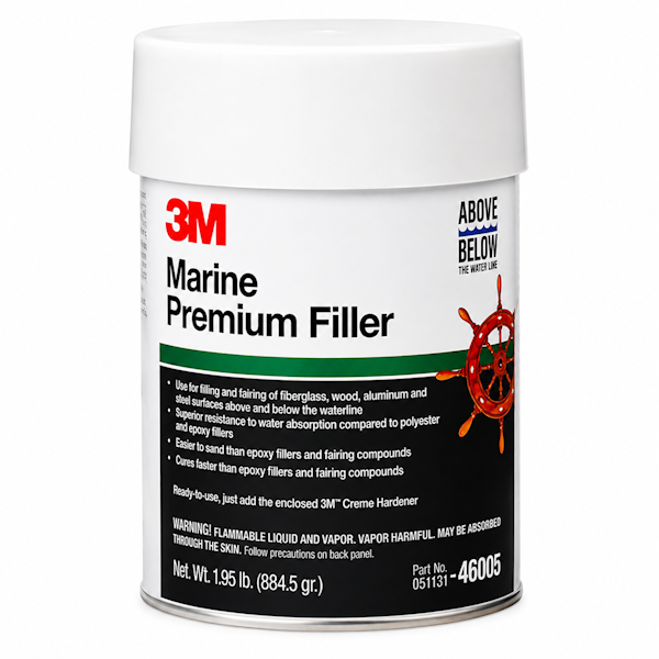 3M Marine Premium Filler Quart