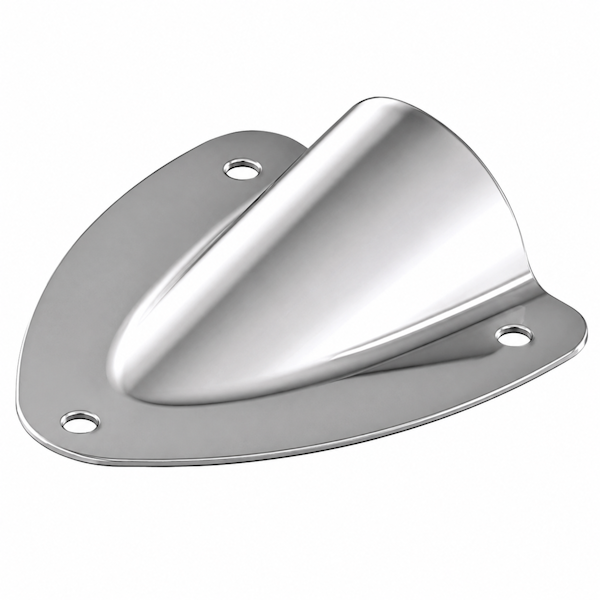 MARPRO 7-0090 Stainless Steel Clam Shell Vent – 2" x 2"