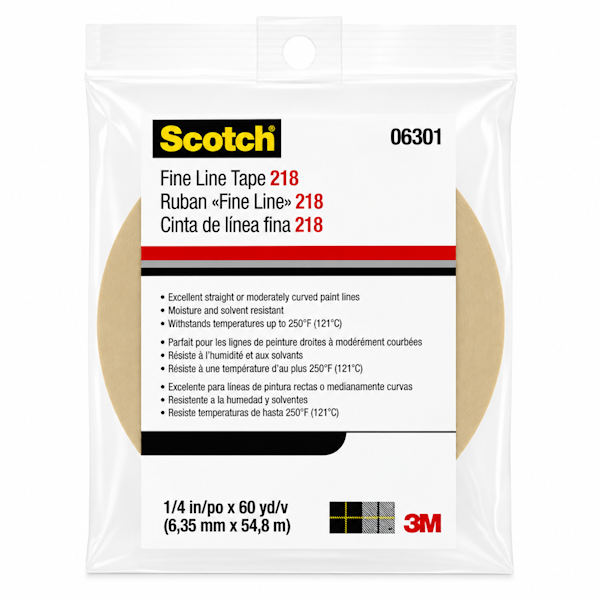 3M Scotch Fine Line Tape 1/4