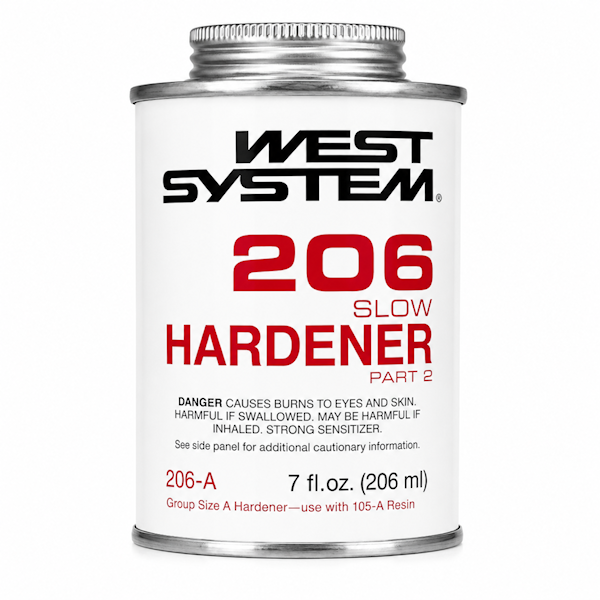 West System 206-A Slow Hardener .44 Pint