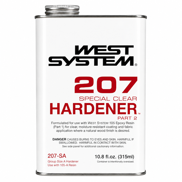 West System 207-SA Special Clear Hardener .66 Pint