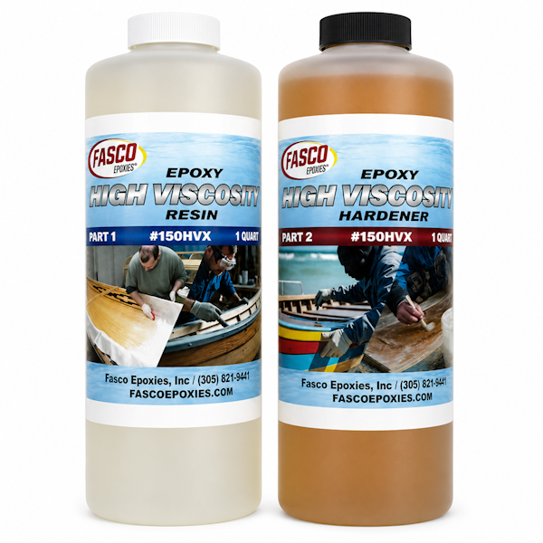 High Viscosity Epoxy 1/2 Gallon Kit