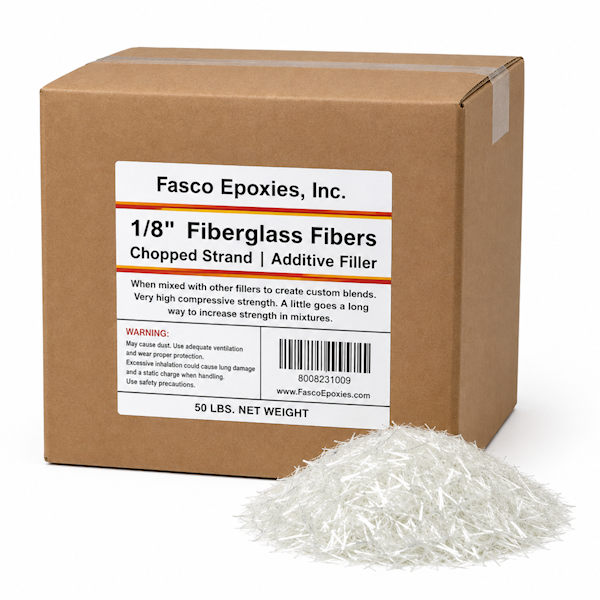 1/8" Chopped Strand Fiberglass 50lb Box