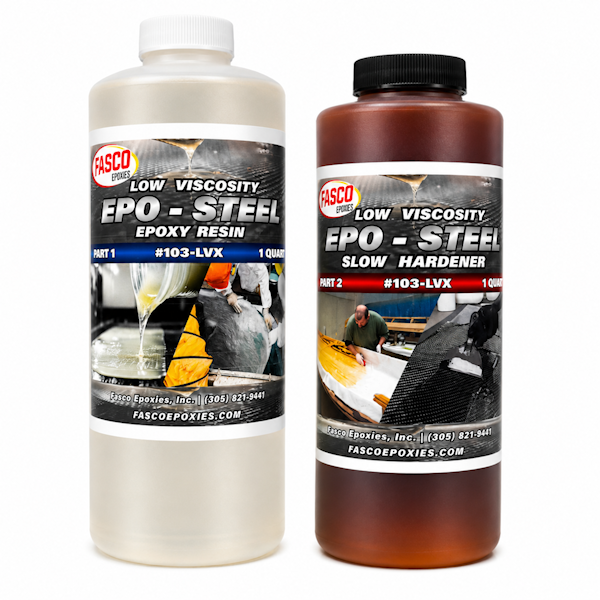 Fasco 103 LVX Epoxy Resin System 3 Pint kit Slow