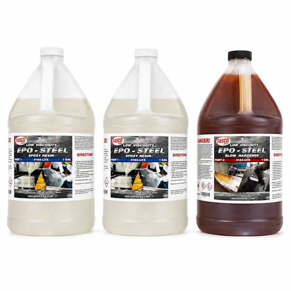 Fasco 103 LVX Epoxy Resin System 3 gallon kit Slow