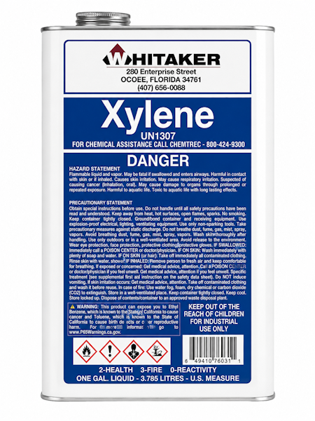 Xylene Gallon