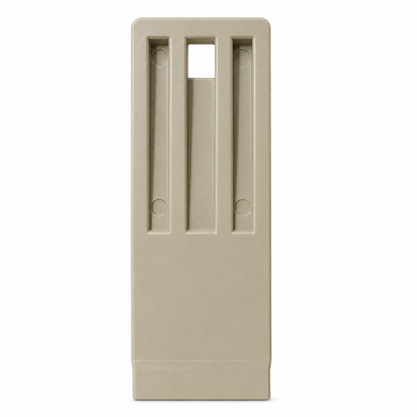 Mold Release Wedges 4" Tan Flex Wedge 1 1/2" W x 4" L