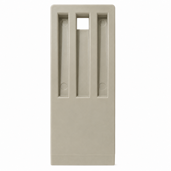 Mold Release Wedges 6" Tan Flex Wedge 2 1/4" W x 6" L