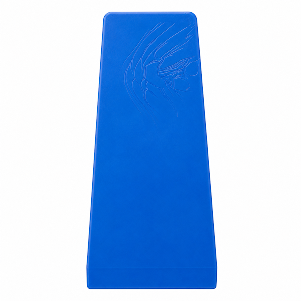 Mold Release Wedges 7" Blue Wedge - 2" W x 3 1/4" W x 7" L