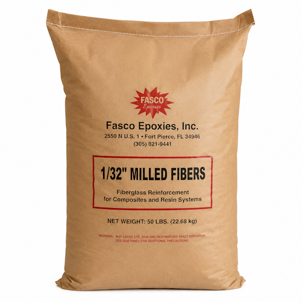 1/32" Milled Fibers 50 Lb. Bag