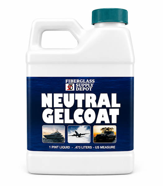 Neutral Gelcoat No Wax Pint