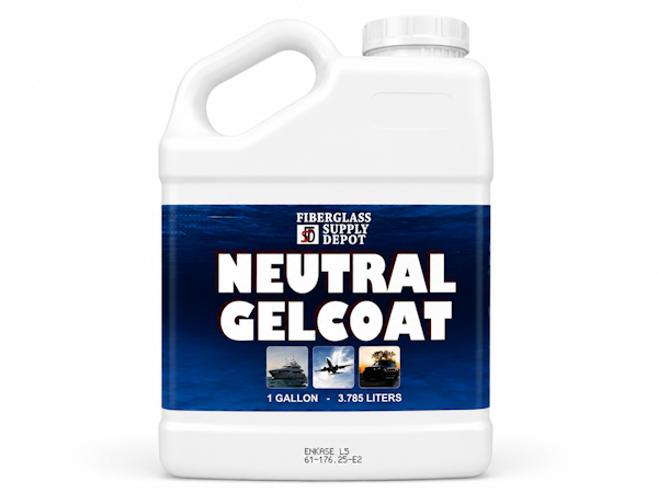 Neutral Gelcoat No Wax Gallon