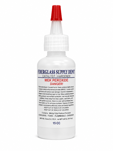 Methyl Ethyl Ketone Peroxide 15cc Clear