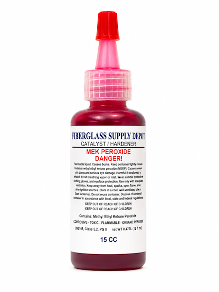 Methyl Ethyl Ketone Peroxide 15cc Red