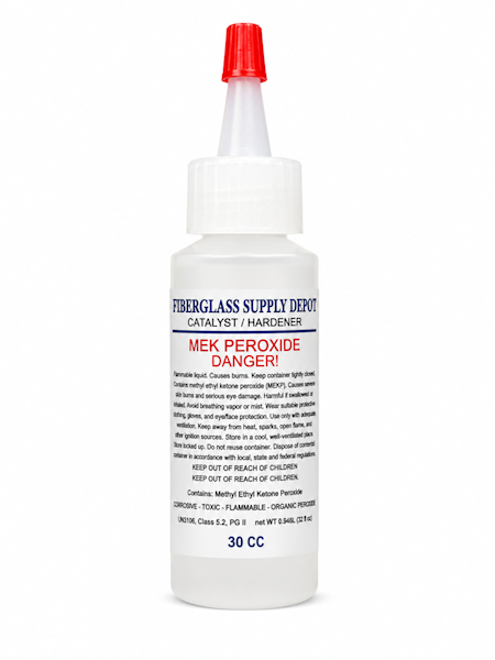 Methyl Ethyl Ketone Peroxide 30cc Clear