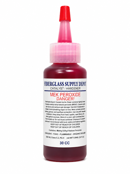 Methyl Ethyl Ketone Peroxide 30cc Red