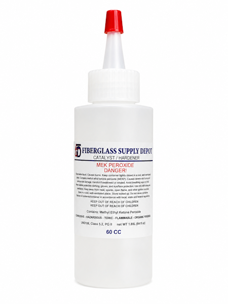 Methyl Ethyl Ketone Peroxide 60cc Clear