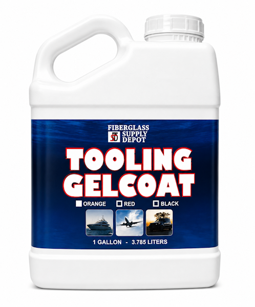Tooling Gelcoat Red Gallon