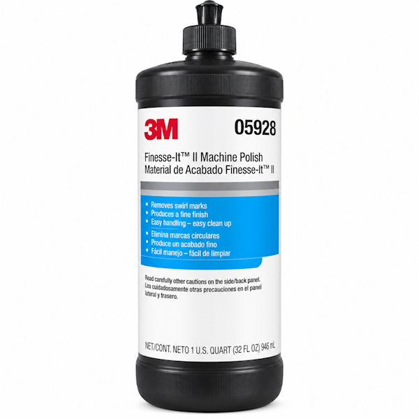 3M Finesse-it II 05928 Machine Polish – Fine Scratch & Swirl Remover for Paint, Fiberglass & Gelc...