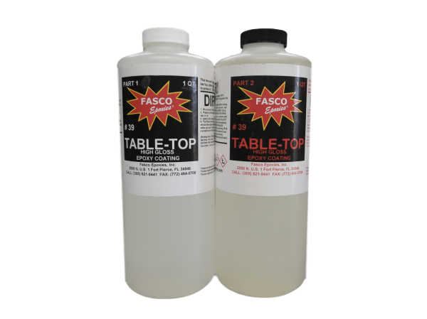 Table Top Epoxy 10 Gallon Kit (5 gallons of Resin and 5 gallons of hardener)