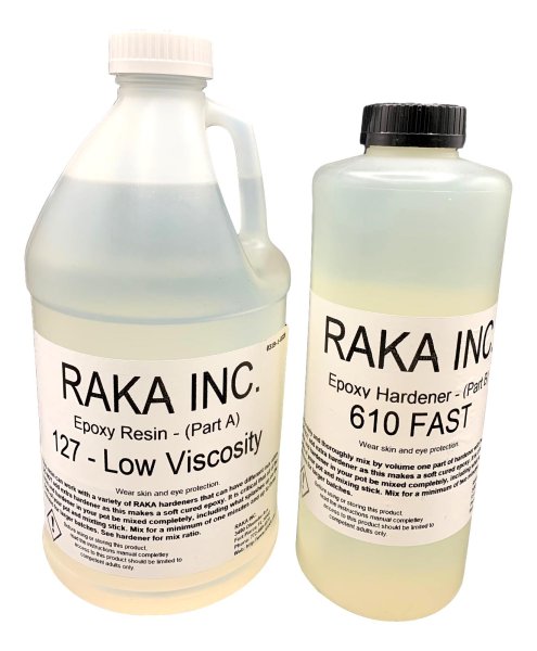 RAKA 127 EPOXY RESIN 30 gallon kit RAKA 260 (Tropical)