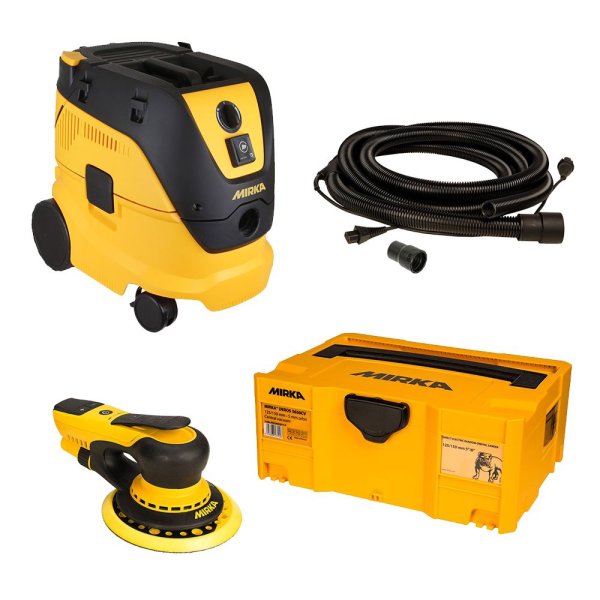 MIRKA 6IN DEROS DUST-FREE SANDING SYSTEM KIT 
