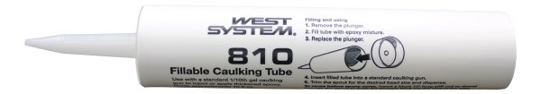 WEST SYSTEM #810 Fillable Caulking Tubes